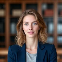 Sara Lehto, lakimies, antaa neuvontaa asiakkaalle neuvottelupöydässä miellyttävästi hymyillen.
